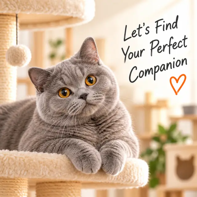British Shorthair companion consultation at Mochi Belly Cattery