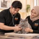 British Shorthair health screening at Mochi Belly Cattery